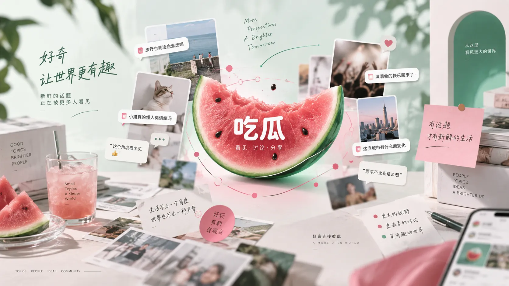 今日热点与吃瓜内容入口